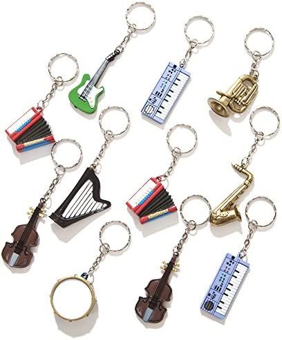 Imagem de chaveiros variados